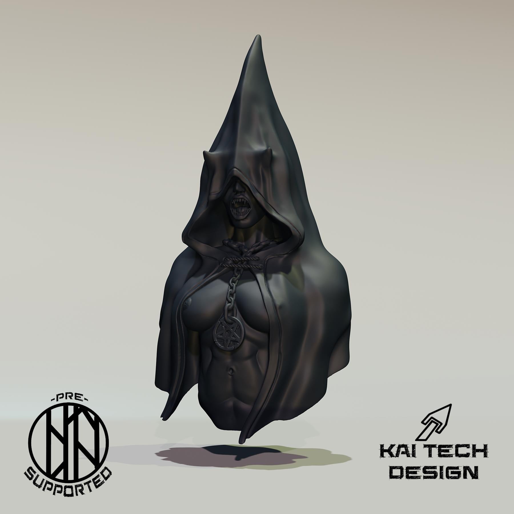 Vampire Lady Bust - Kaitech Design