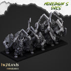 Orc Warriors with Hand Weapons or Spears - Highlands Miniatures