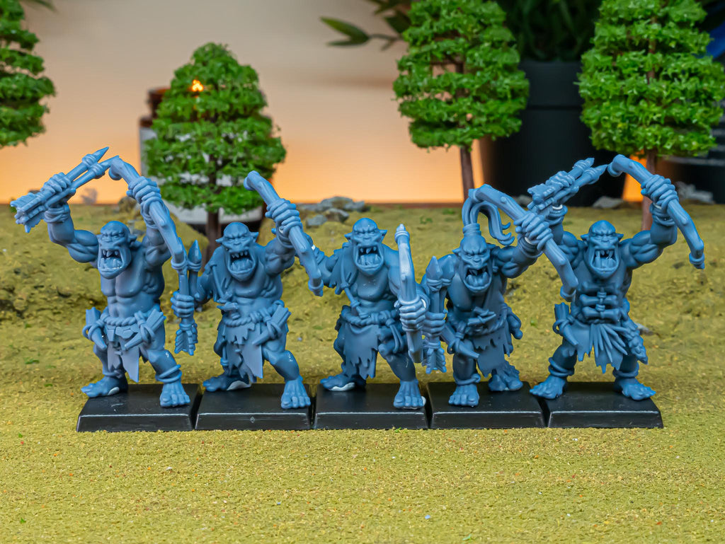 Cave Orcs (Multi-Listing) - Highlands Miniatures