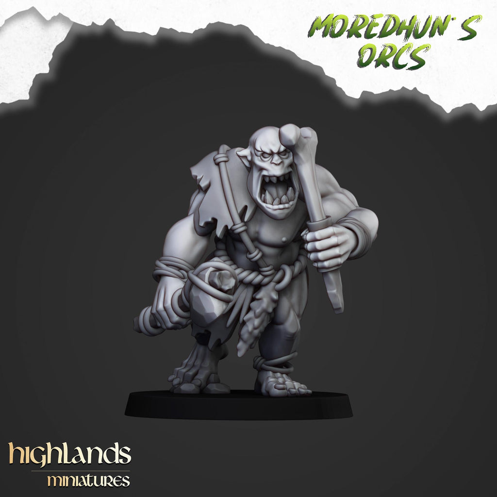 Cave Orcs (Multi-Listing) - Highlands Miniatures