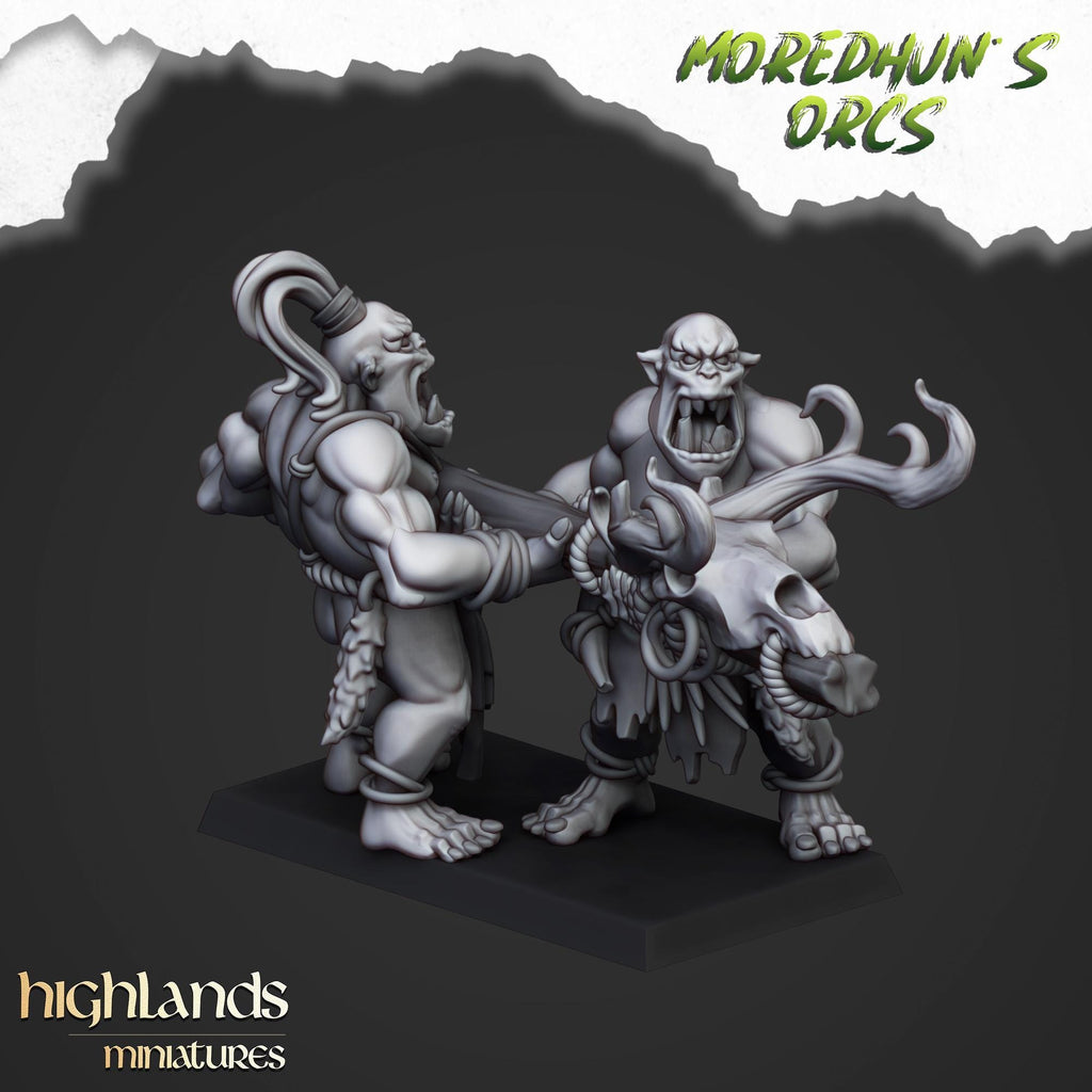 Cave Orcs (Multi-Listing) - Highlands Miniatures