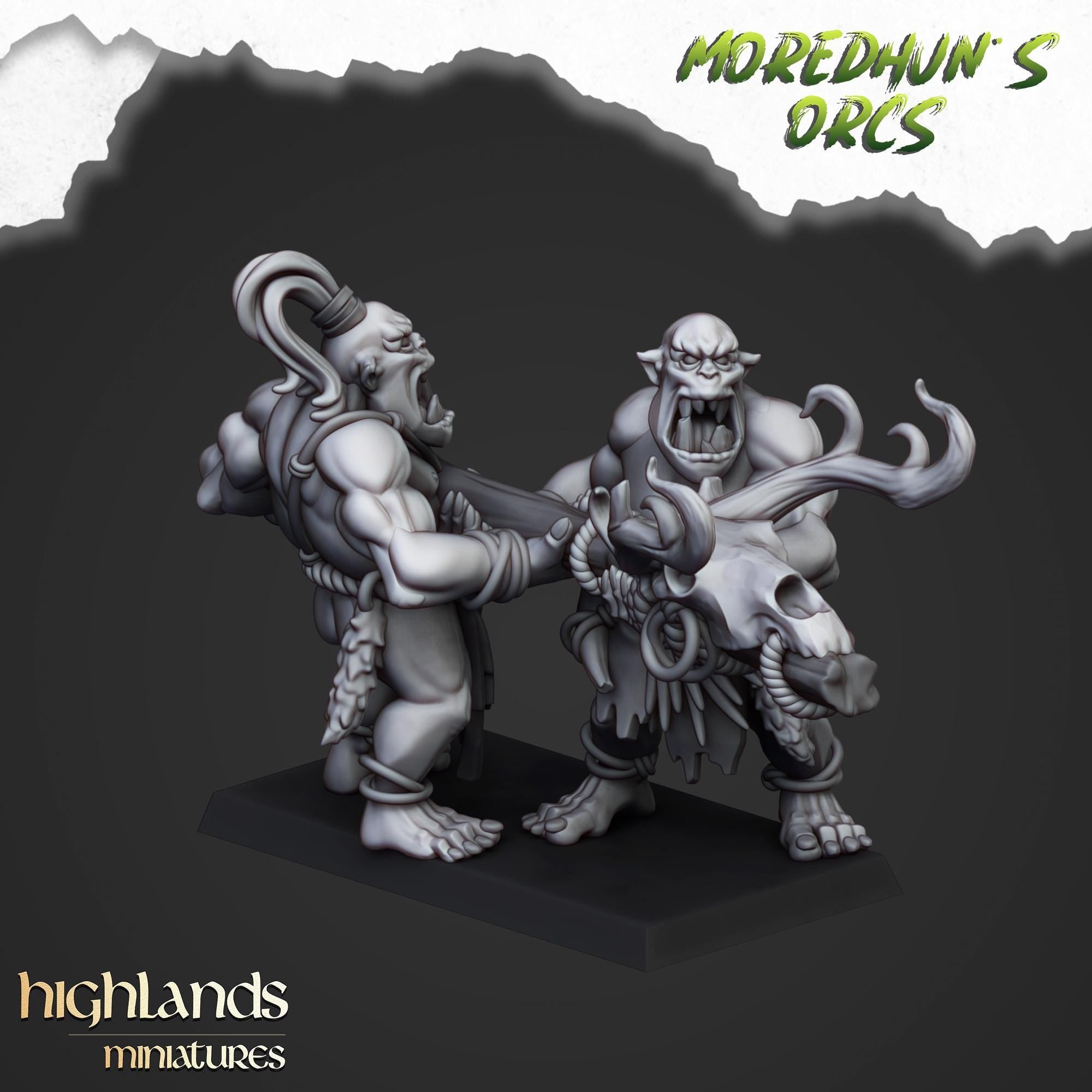Cave Orcs (Multi-Listing) - Highlands Miniatures
