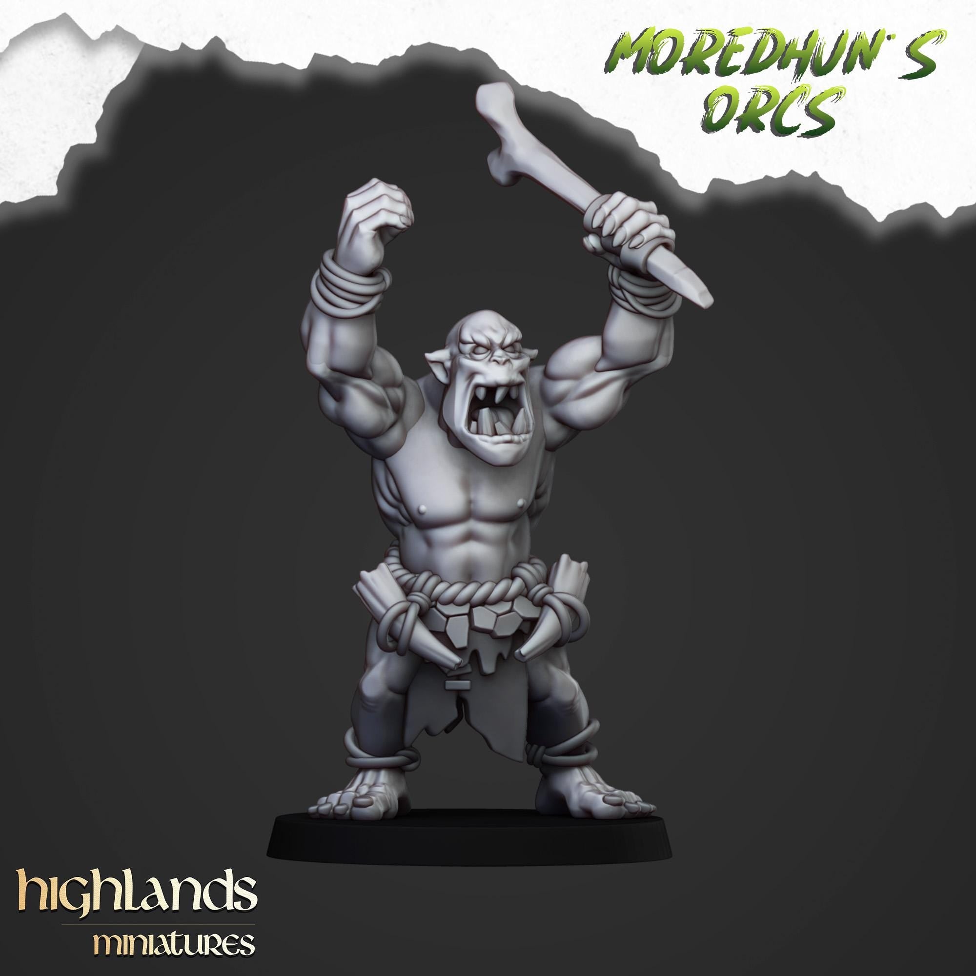Cave Orcs (Multi-Listing) - Highlands Miniatures