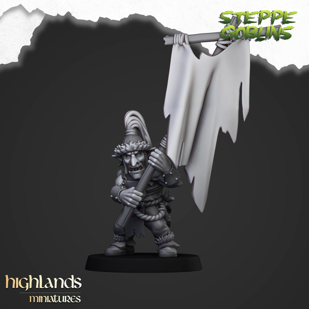 Steppe Goblins with Spears - Highlands Miniatures