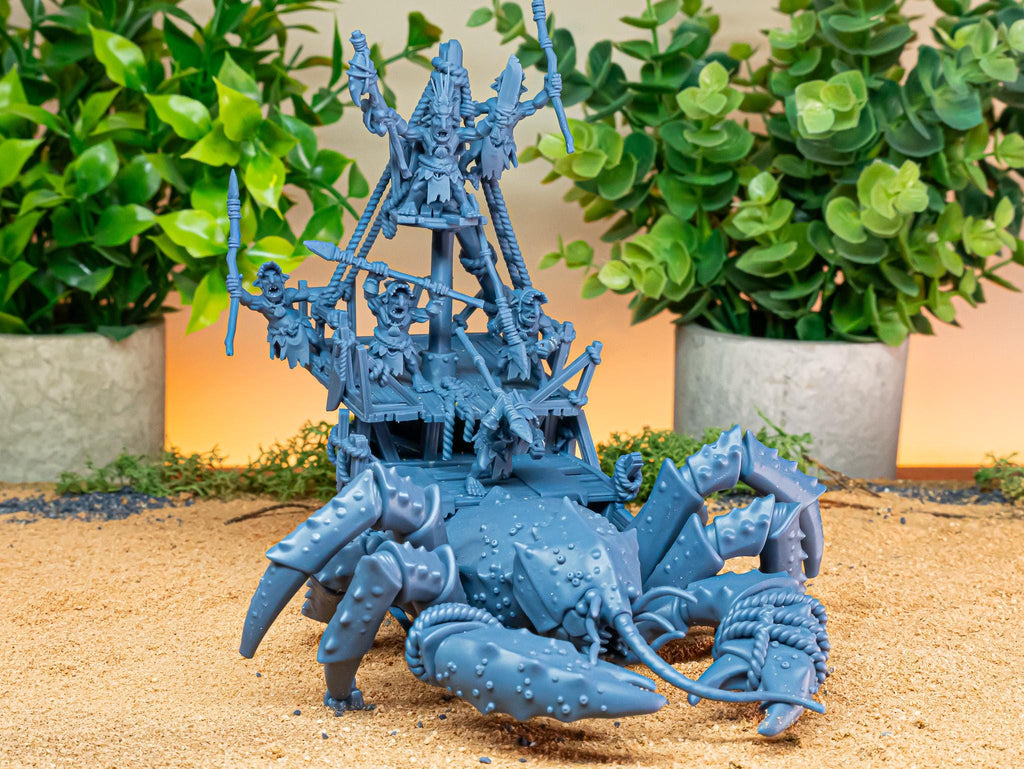 Mounted Coast Goblins on Giant Crab
