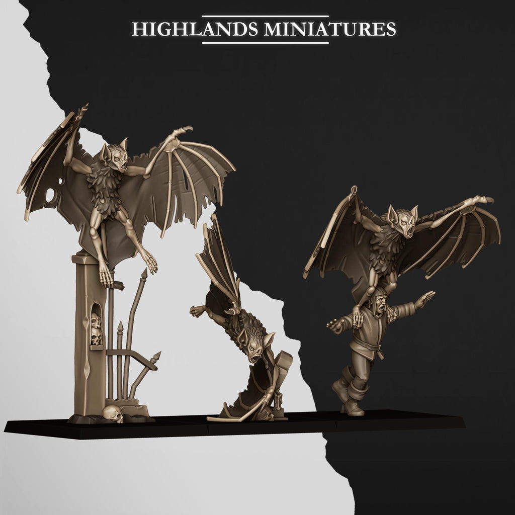 Giant Bats - Highlands Miniatures