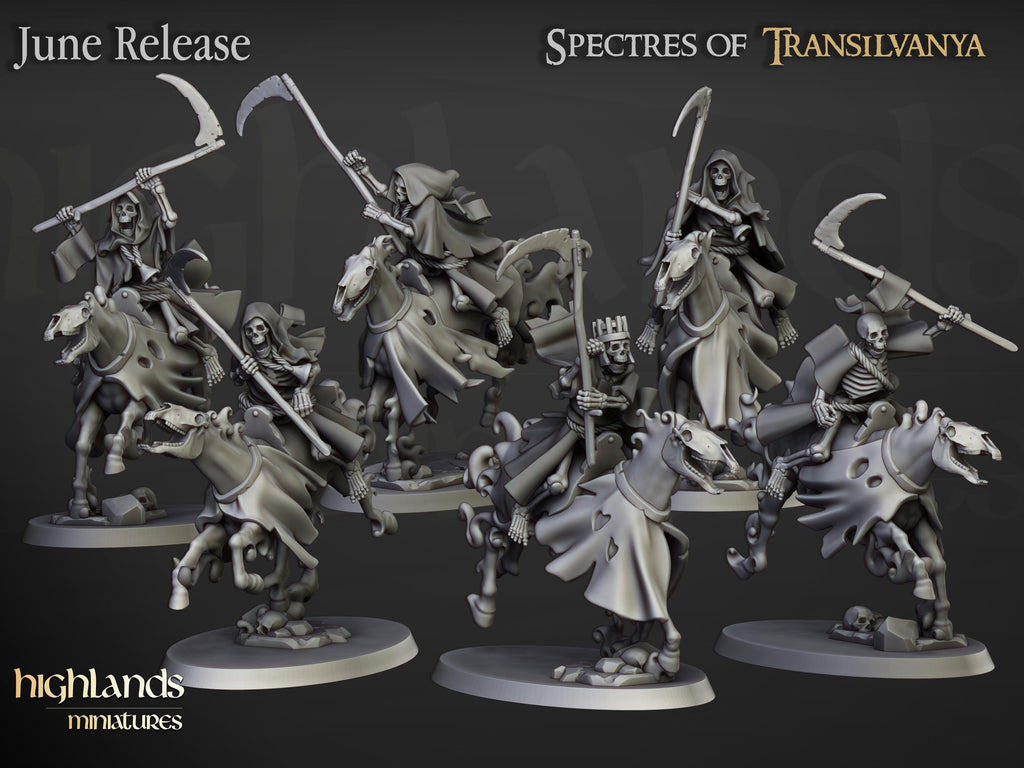 Spectral Cavalary Unit - Highlands Miniatures