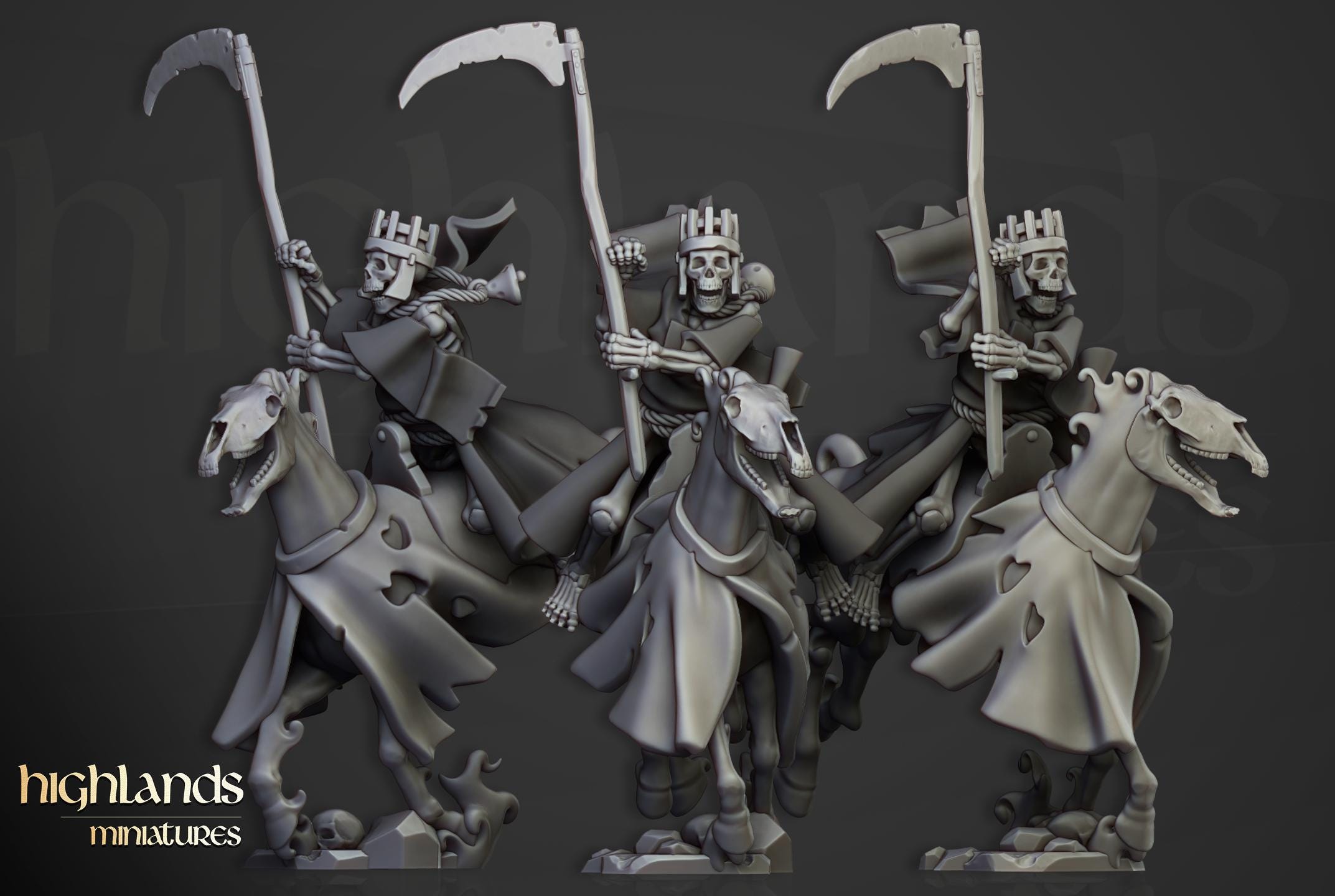 Spectral Cavalary Unit - Highlands Miniatures