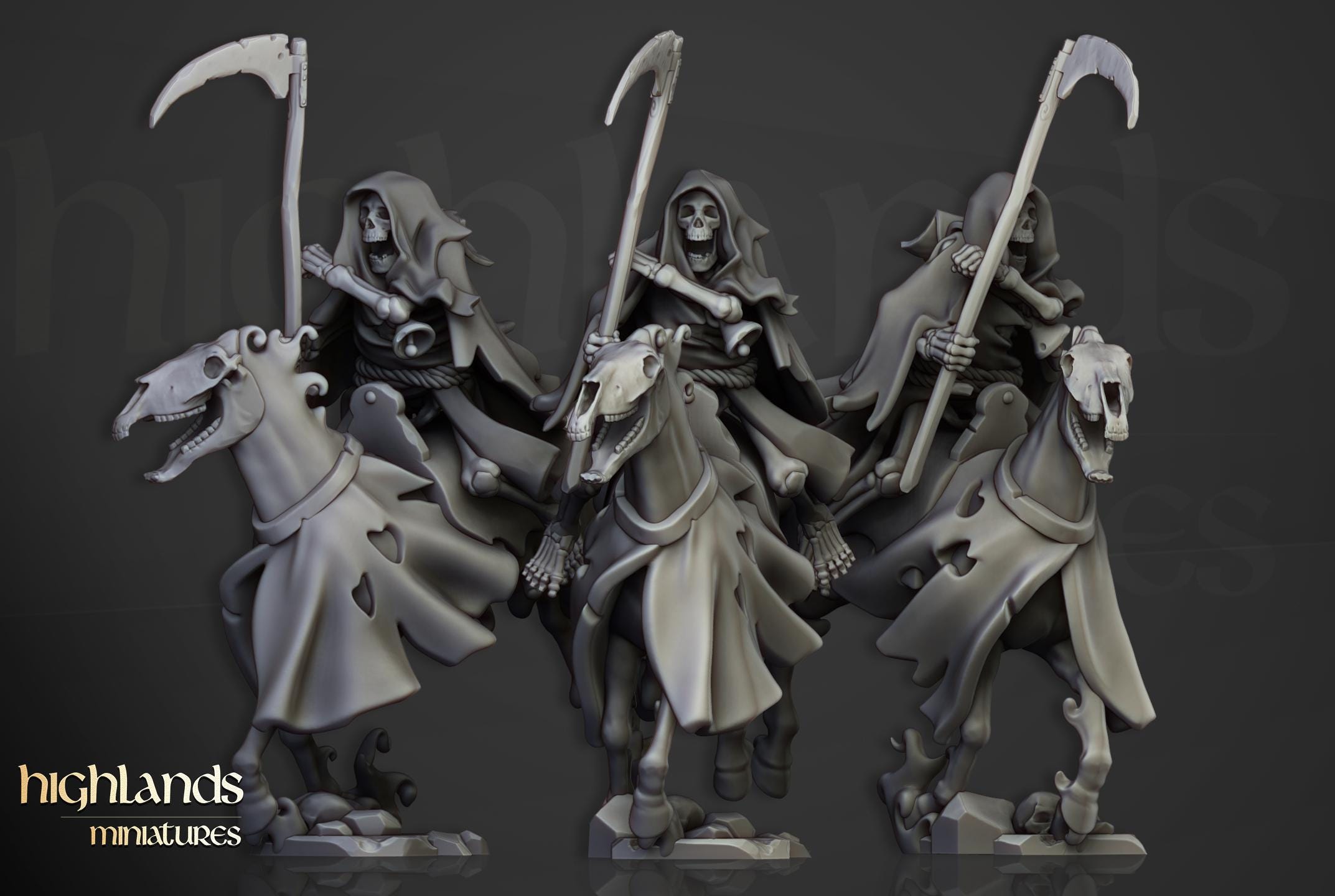 Spectral Cavalary Unit - Highlands Miniatures