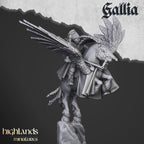 Gallia Knights on Pegasus - Highlands Miniatures