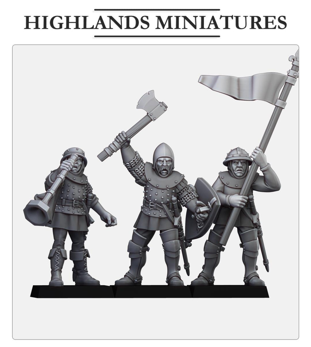 Gallia Shooters: Multi-Listing - Highlands Miniatures
