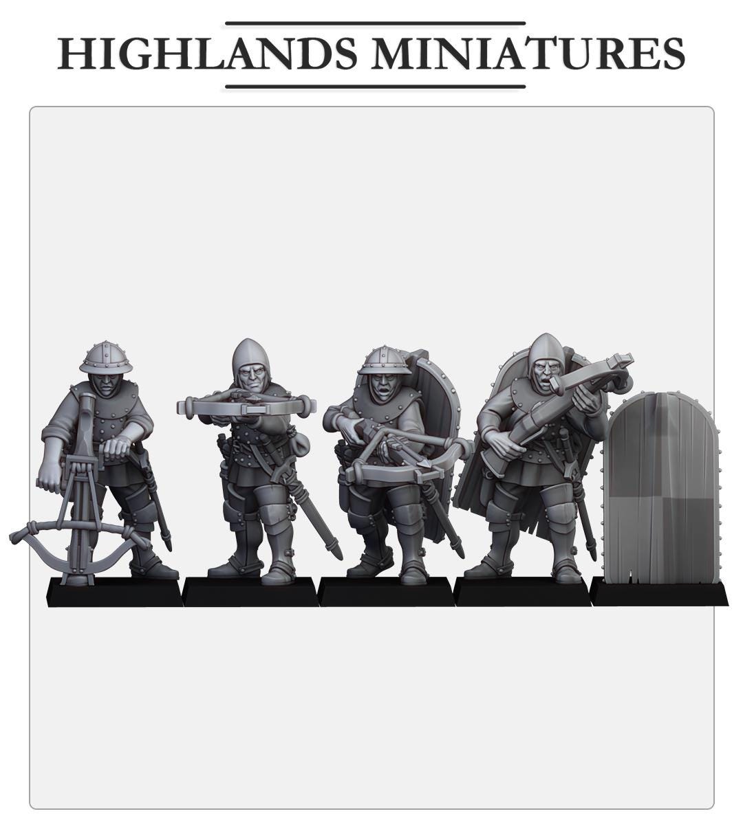 Gallia Shooters: Multi-Listing - Highlands Miniatures