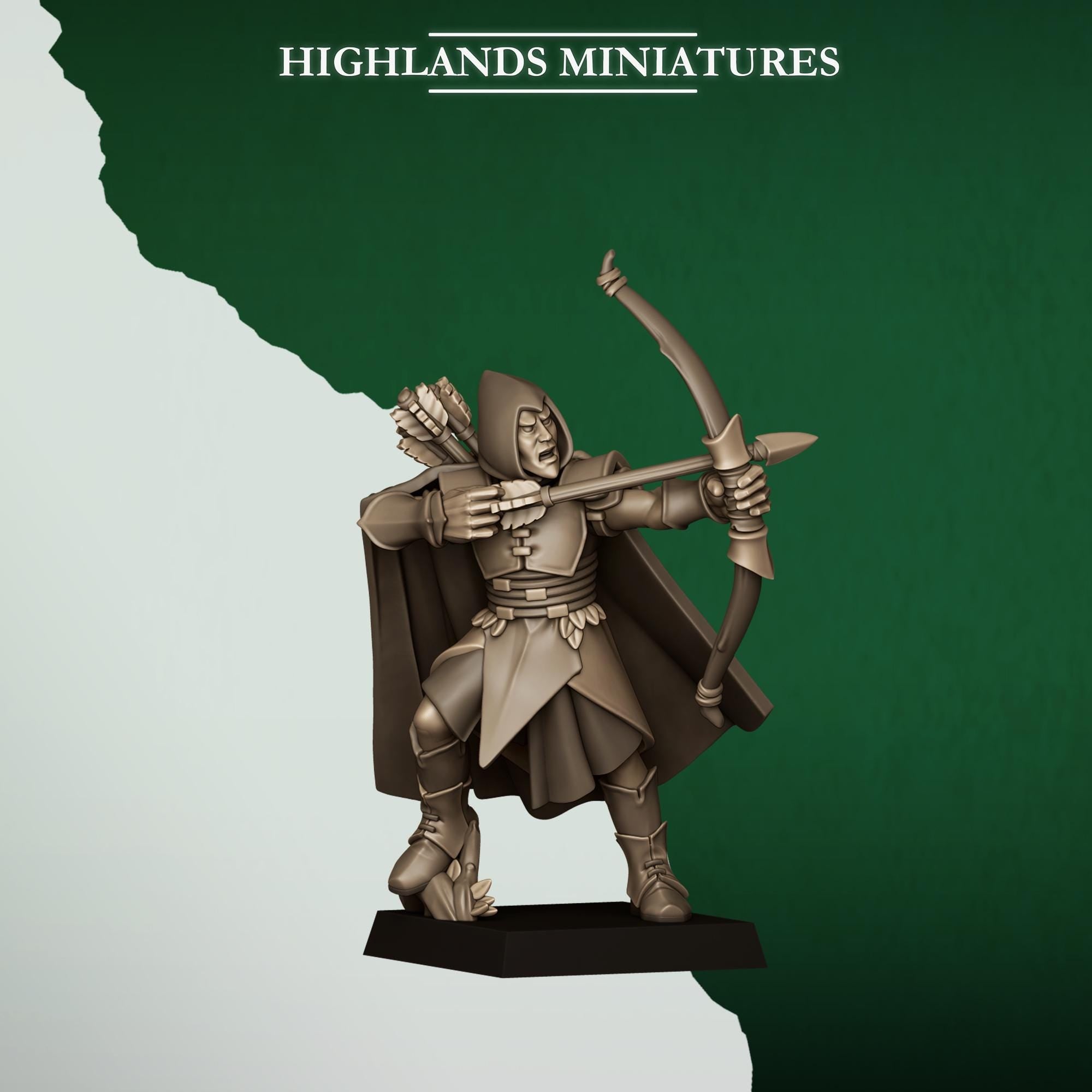 Feral Archers - Highlands Miniatures