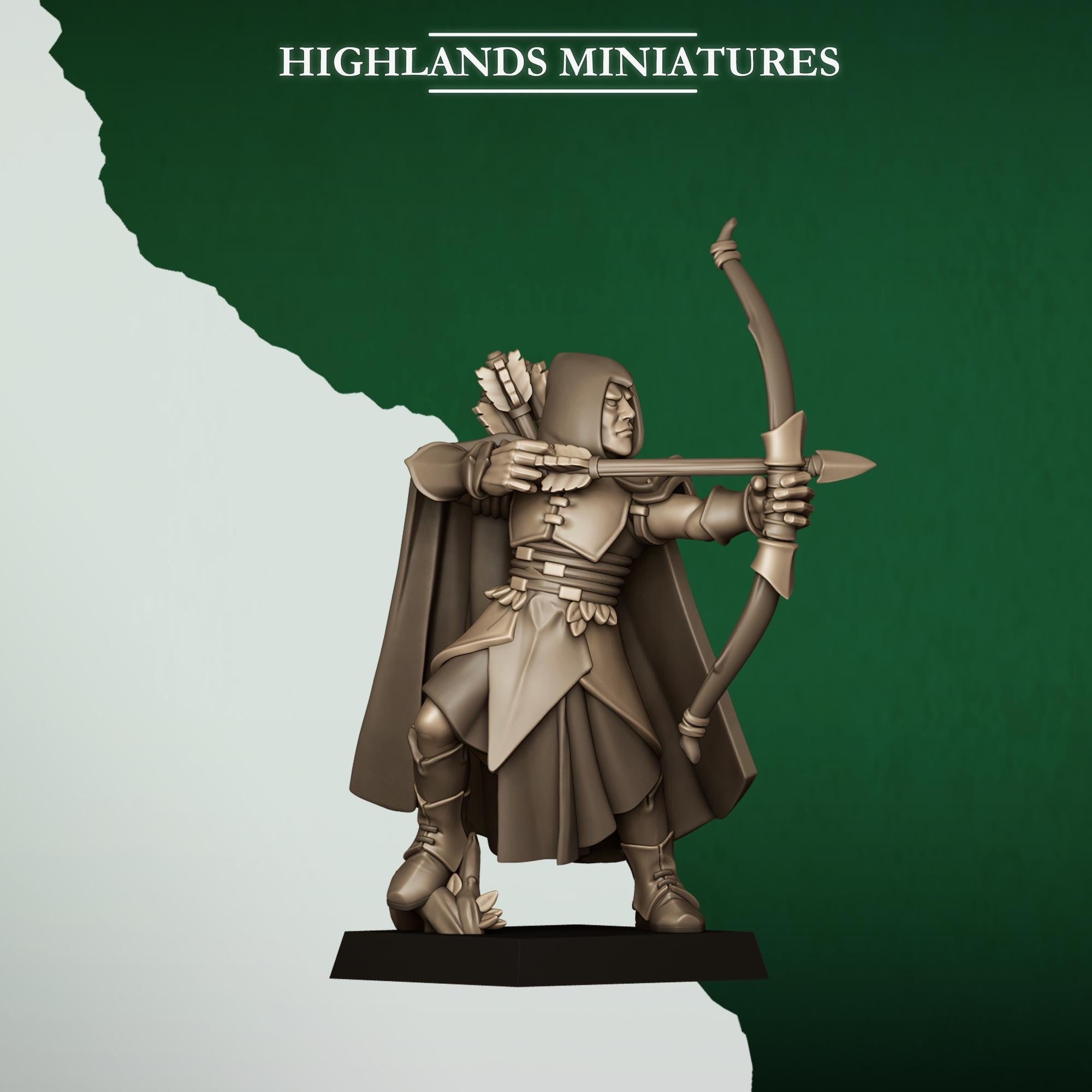 Feral Archers - Highlands Miniatures