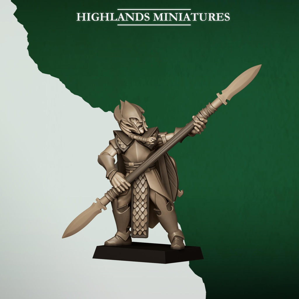 Feral Spearmen - Highlands Miniatures