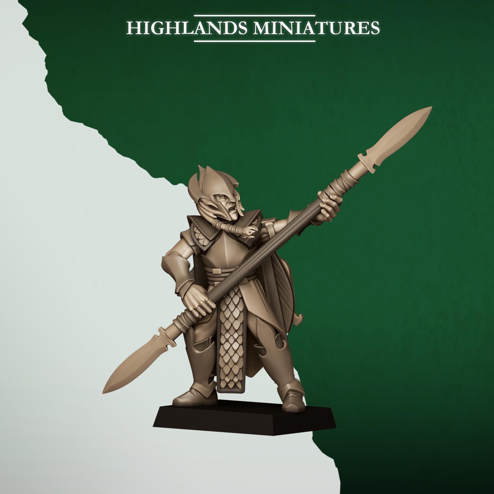 Feral Spearmen - Highlands Miniatures
