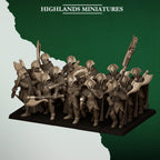 Feral Axemen - Highlands Miniatures