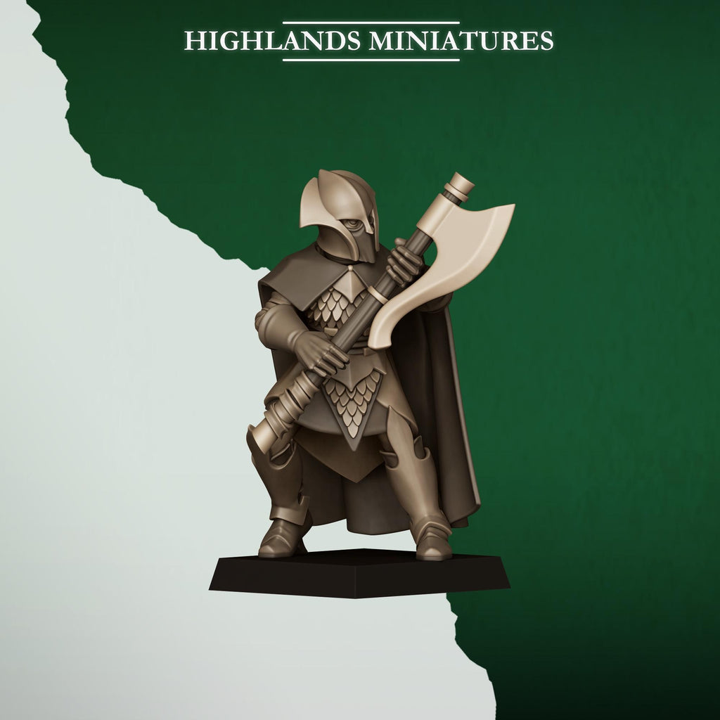 Feral Axemen - Highlands Miniatures