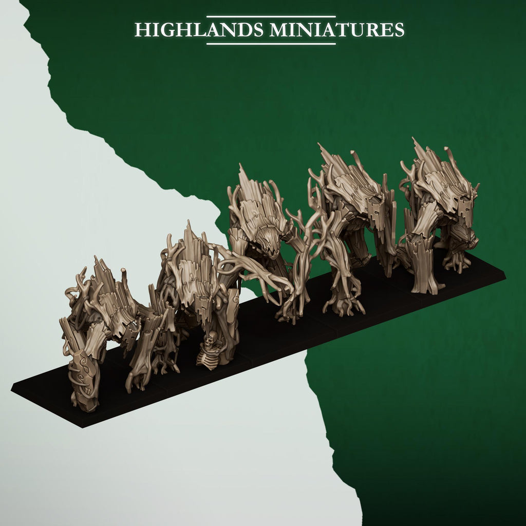 Forest Golems - Highlands Miniatures