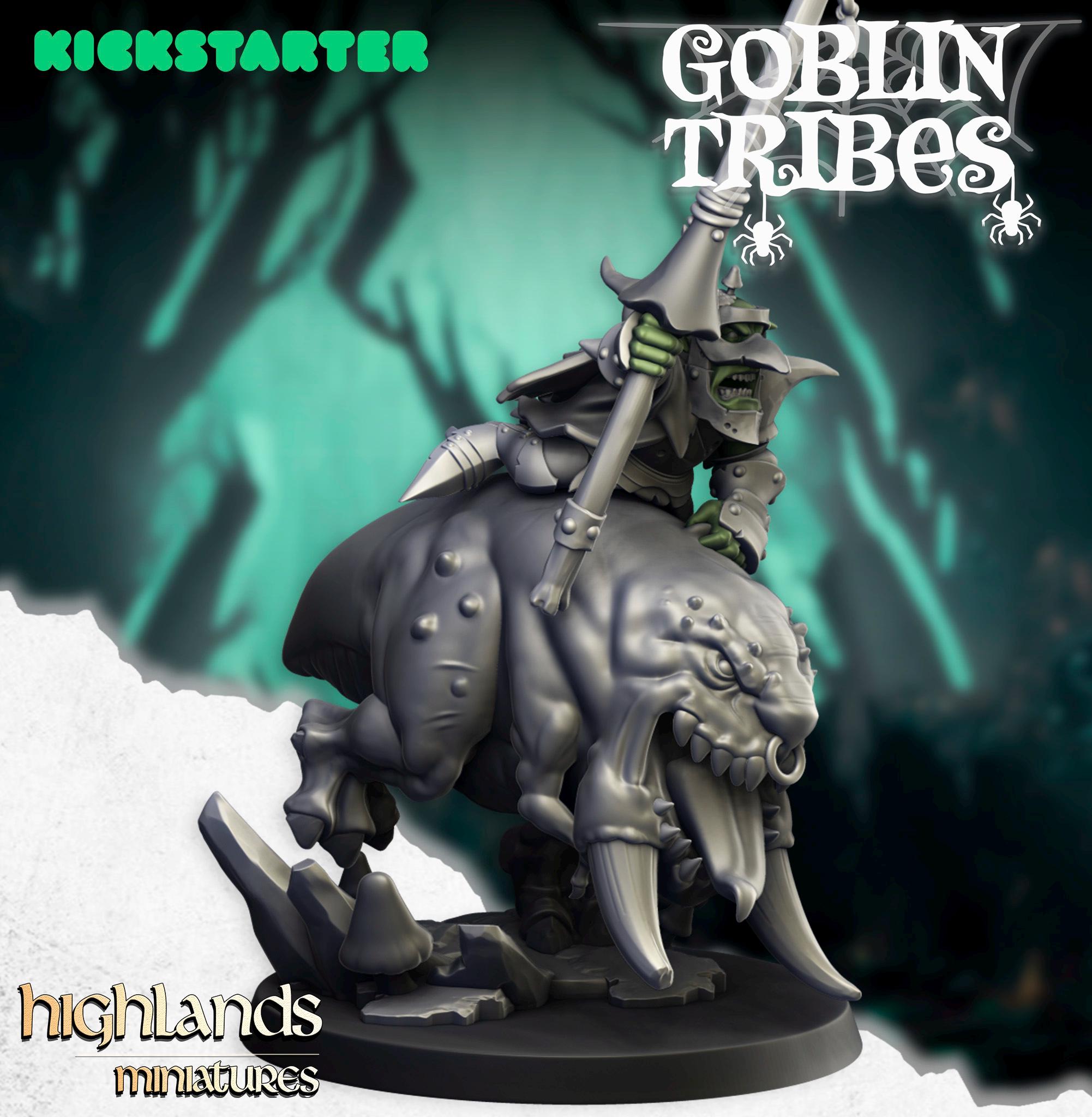 The Goblin Leader - Highlands Miniatures