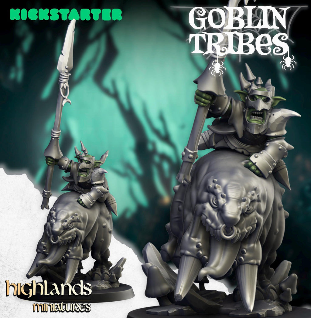 The Goblin Leader - Highlands Miniatures