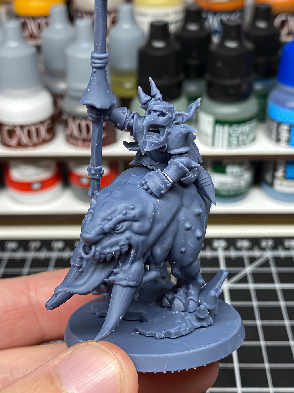 The Goblin Leader - Highlands Miniatures