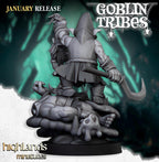 Swamp Goblin Boss - Highlands Miniatures