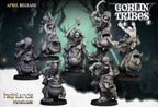 Swamp Goblins Frog Riders - Highlands Miniatures