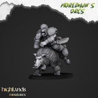 Mounted Orcs with Spears - Highlands Miniatures