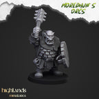 Orc Warriors with Hand Weapons or Spears - Highlands Miniatures