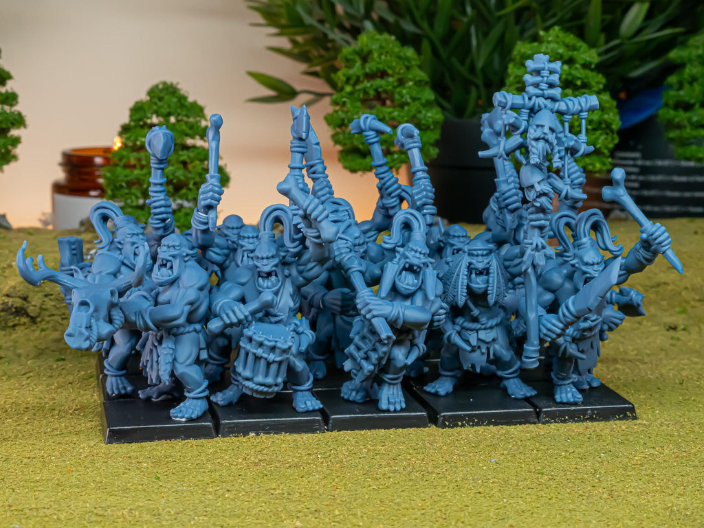 Cave Orcs (Multi-Listing) - Highlands Miniatures