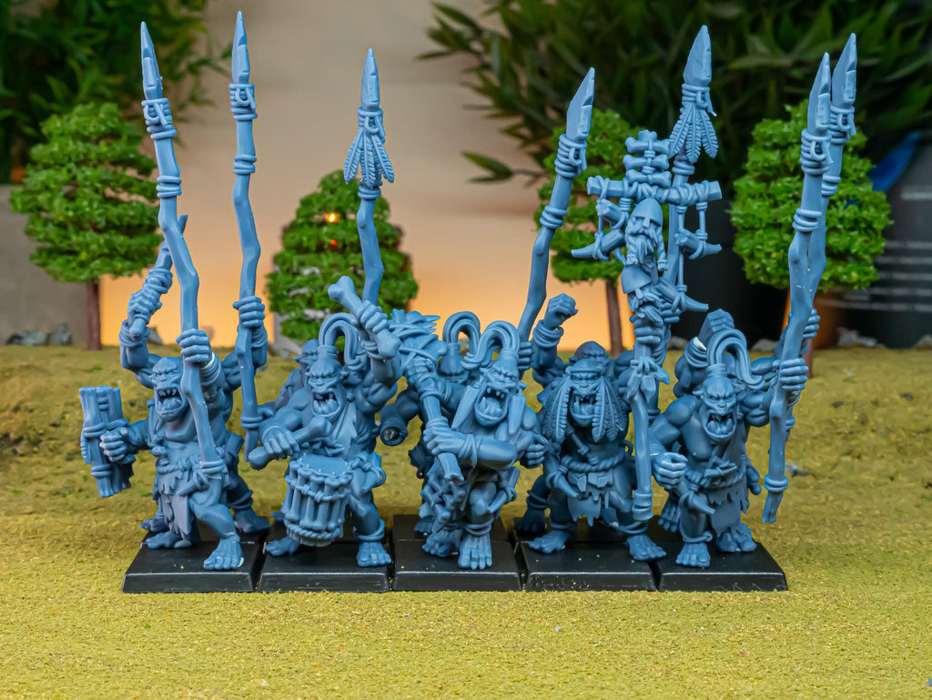 Cave Orcs (Multi-Listing) - Highlands Miniatures