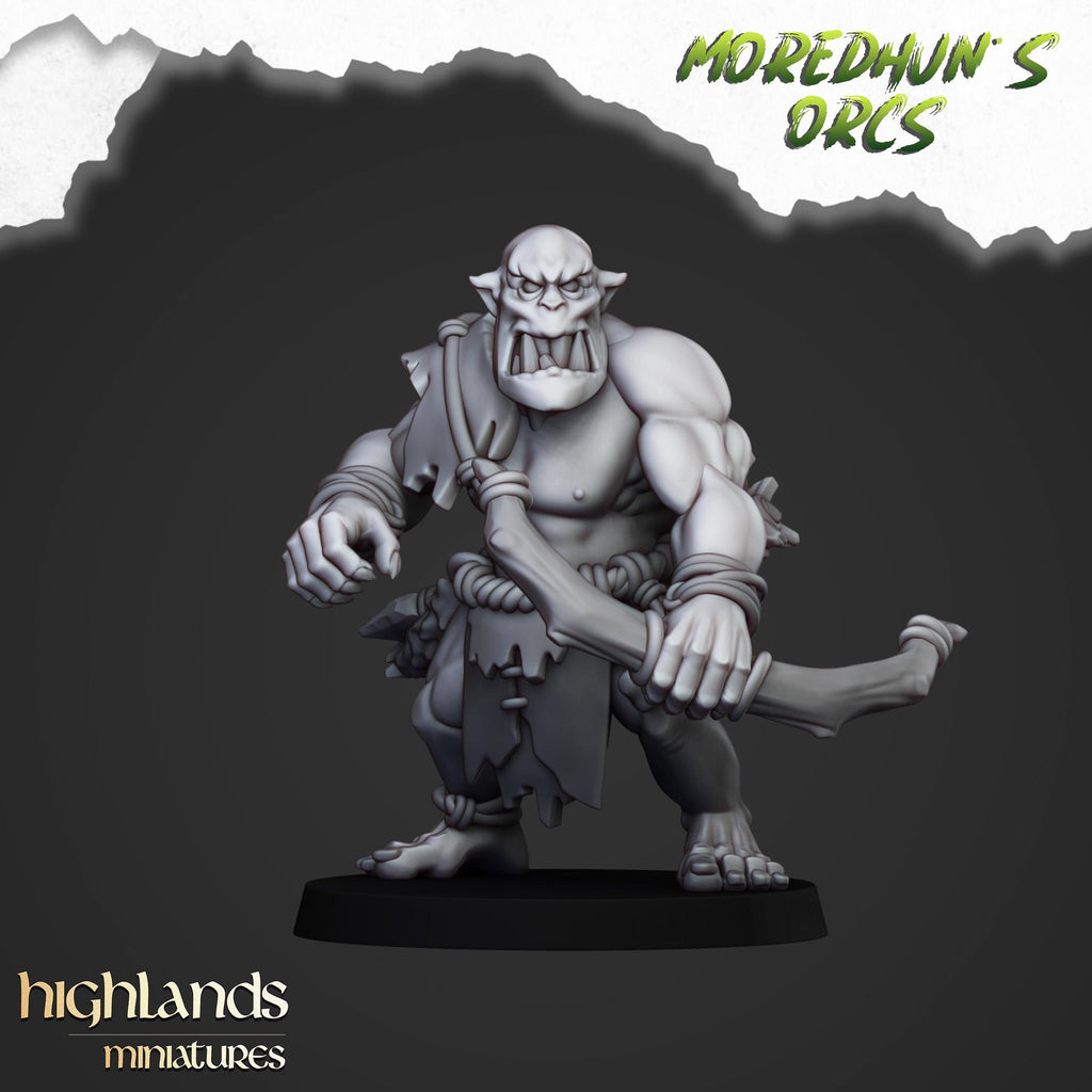 Cave Orcs (Multi-Listing) - Highlands Miniatures