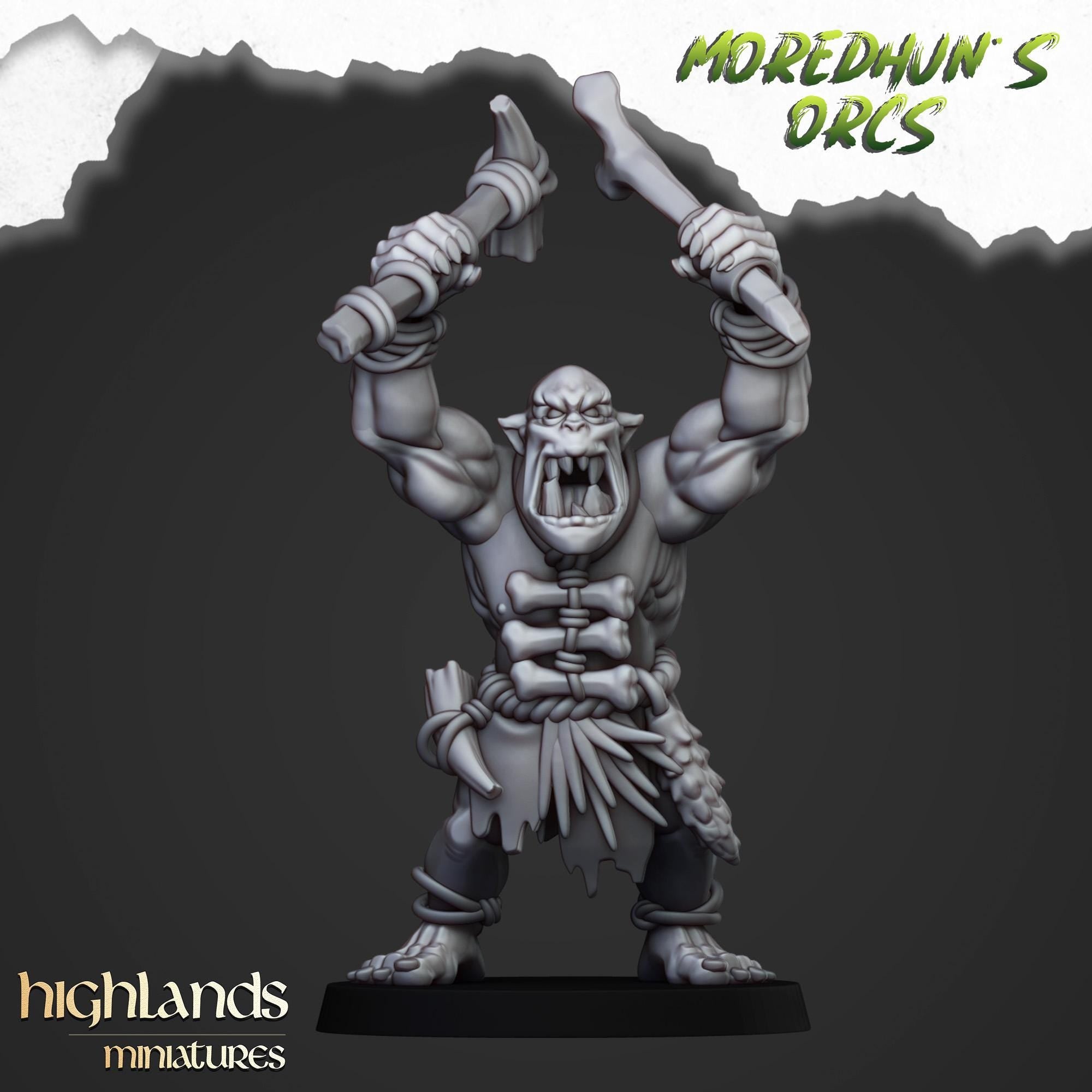 Cave Orcs (Multi-Listing) - Highlands Miniatures