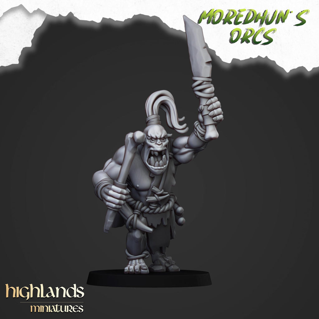 Cave Orcs (Multi-Listing) - Highlands Miniatures
