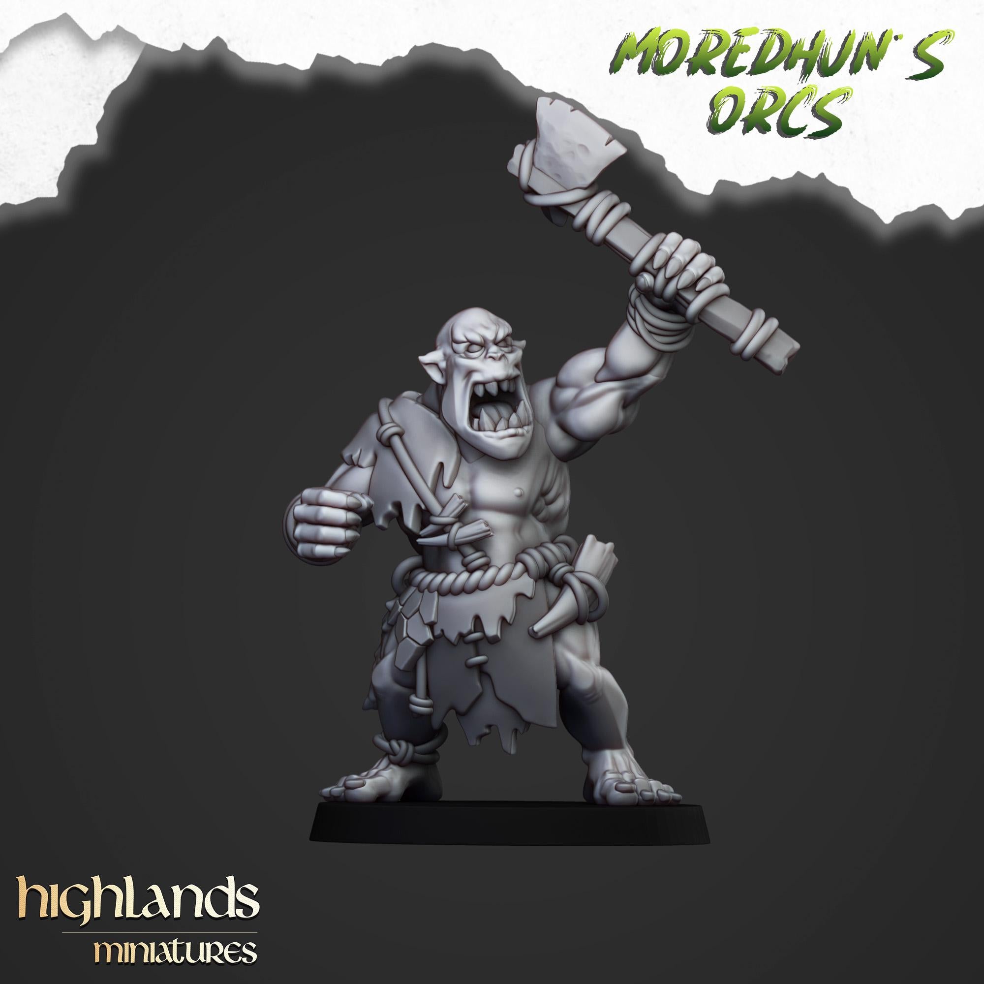 Cave Orcs (Multi-Listing) - Highlands Miniatures