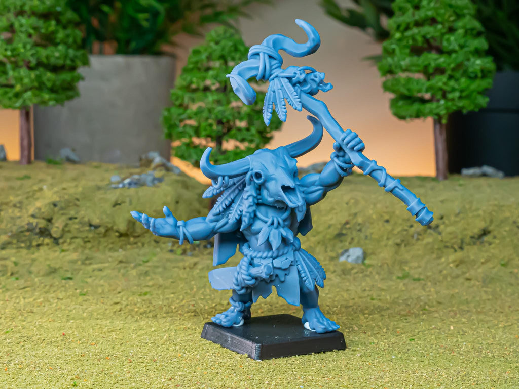 Cave Orc Shaman - Highlands Miniatures