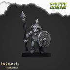 Steppe Goblins with Spears - Highlands Miniatures