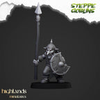Steppe Goblins with Spears - Highlands Miniatures