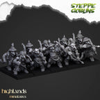 Steppe Goblins with Bows - Highlands Miniatures