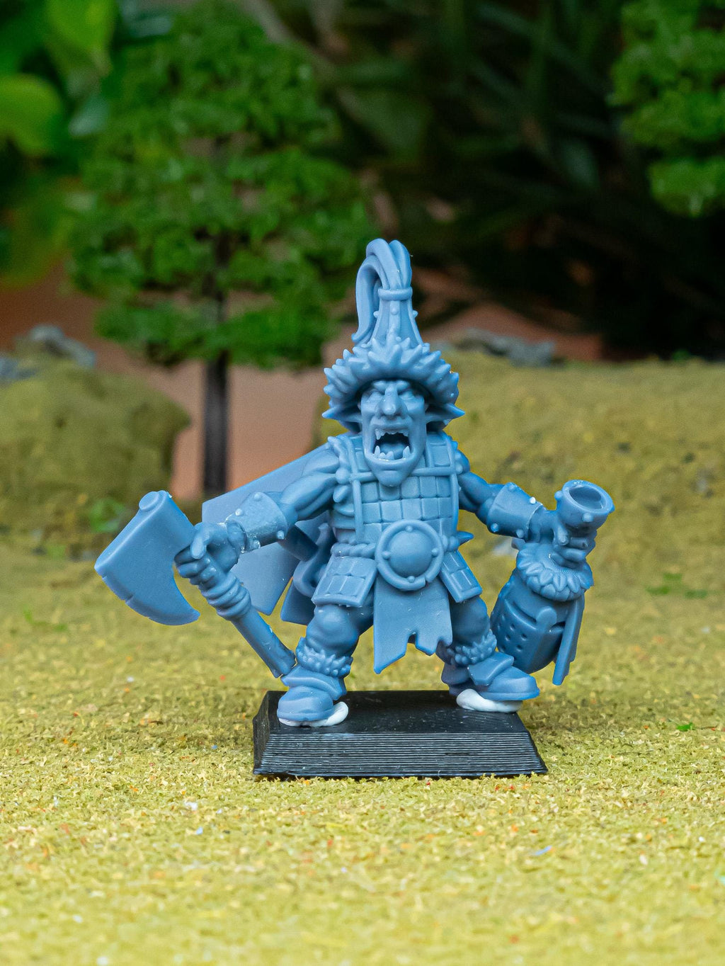 Steppe Goblin Hero - Highlands Miniatures