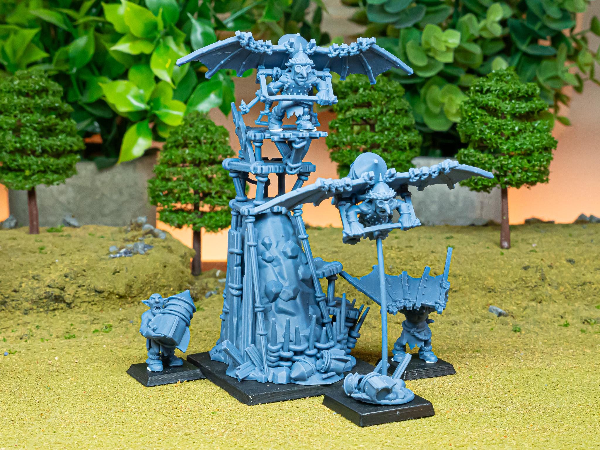 Flying Steppe Goblins - Highlands Miniatures