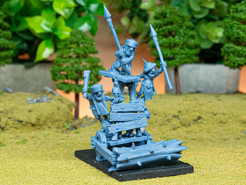 Steppe Goblors Roller - Highlands Miniatures