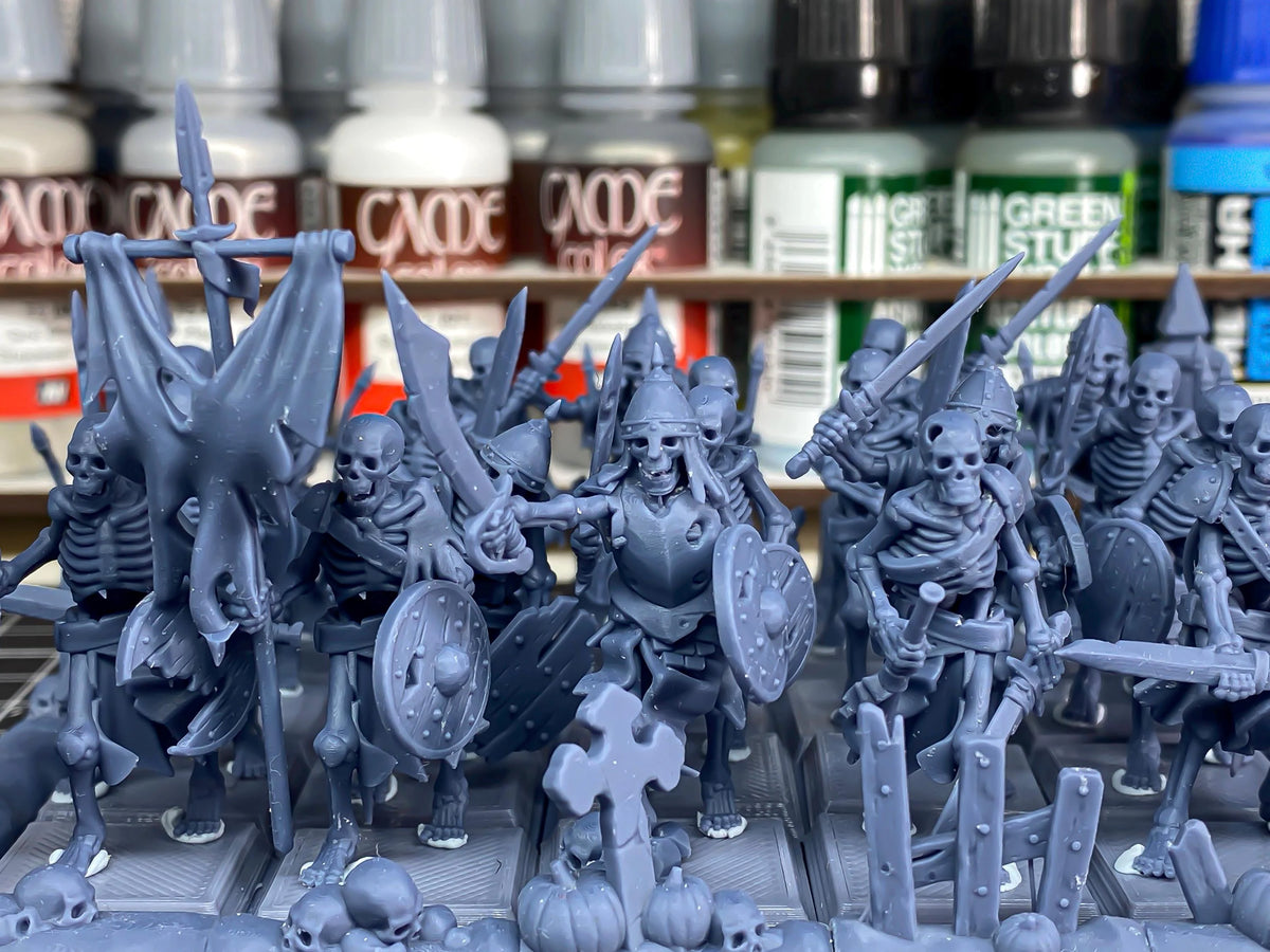 Skeleton Warriors with Swords