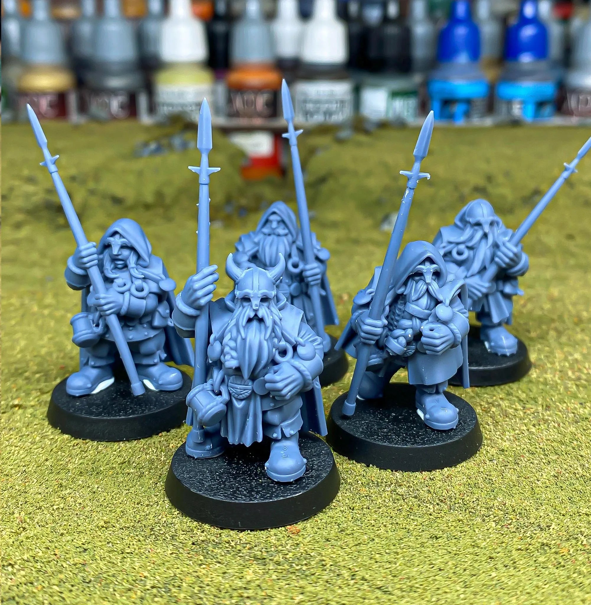 Dwarf Rangers with Spears