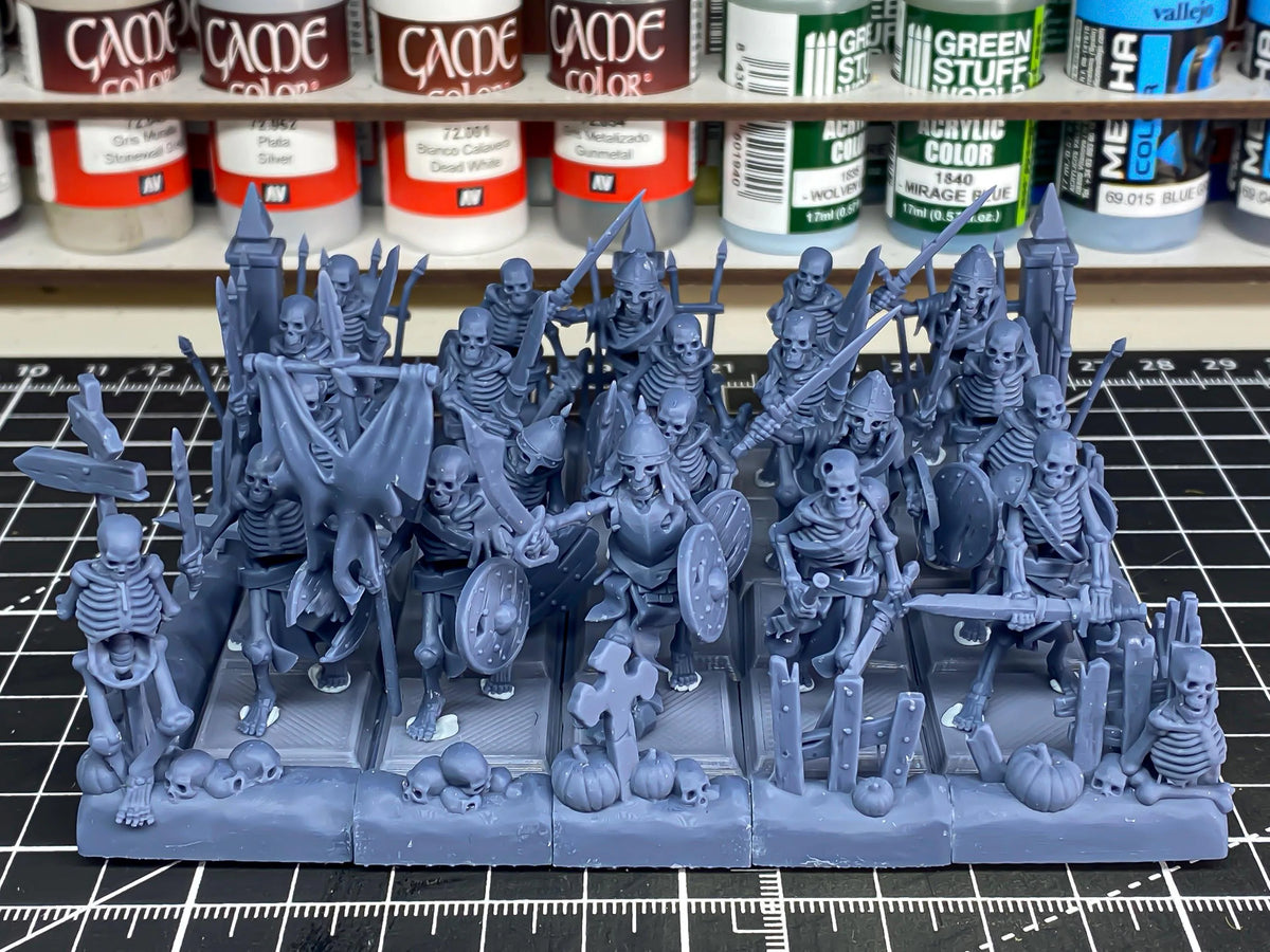 Skeleton Warriors with Swords