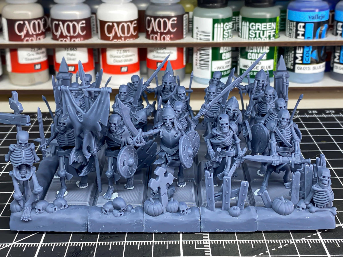 Skeleton Warriors with Swords