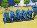 Skeletal Guard with Weapons and Shields