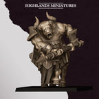 Minotaurs with Two Handed Weapons