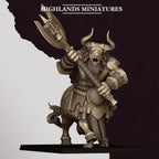 Minotaurs with Two Handed Weapons